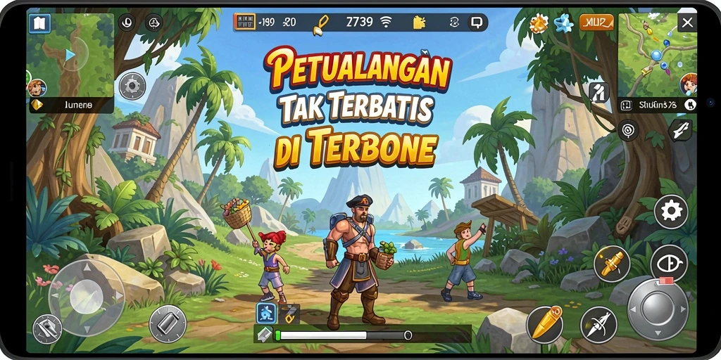 Screenshot gameplay <strong>2739</strong> menunjukkan petualangan seru di dunia terbuka.