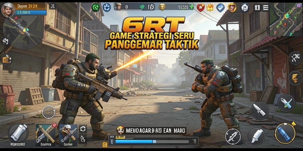 Gameplay strategi yang menarik dan menantang di 6RT.