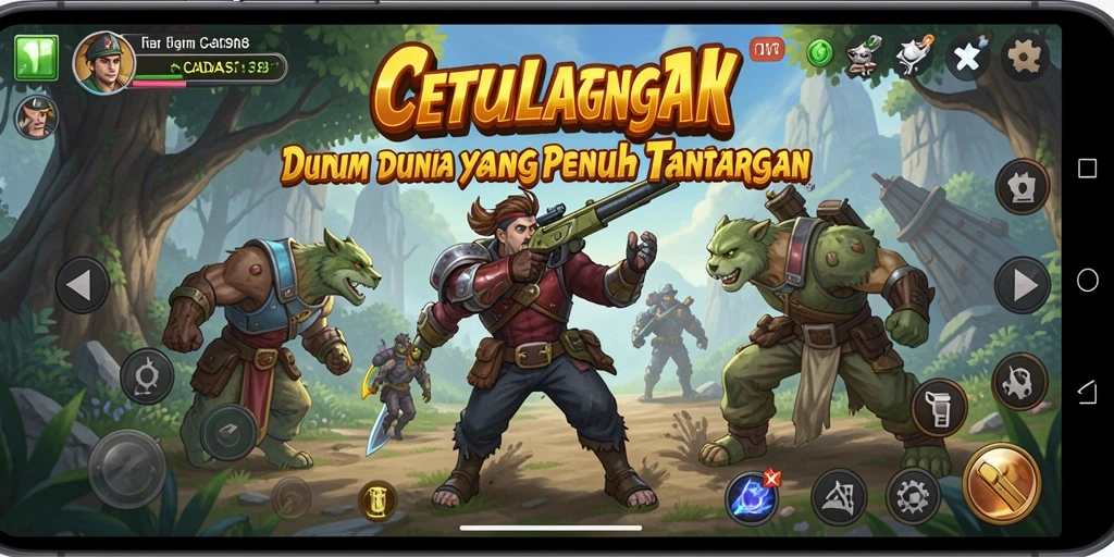 Tampilan seru gameplay petualangan di CADAS138.