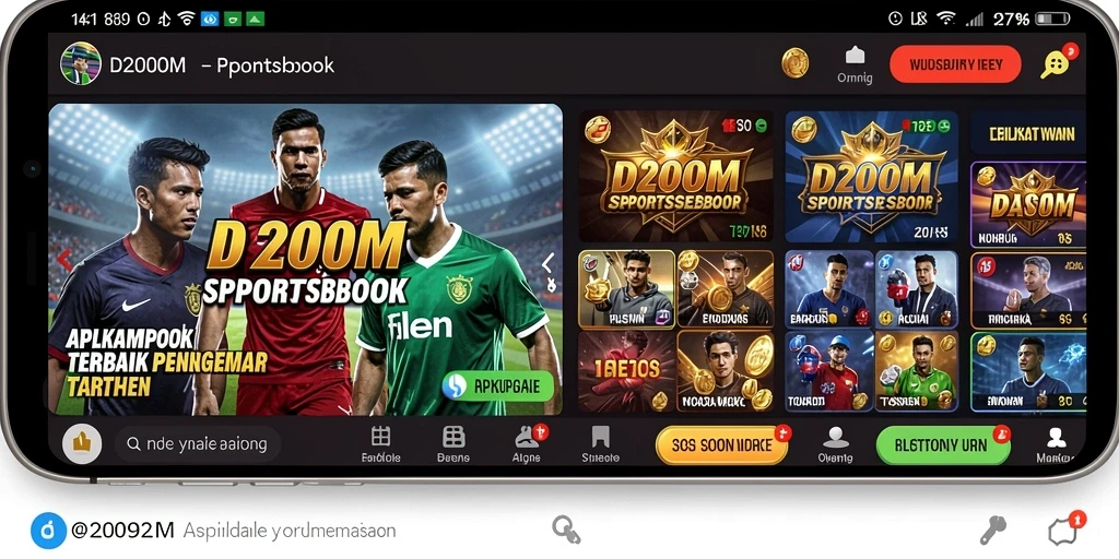 Tampilan screenshot D200M menampilkan antarmuka taruhan yang menarik.