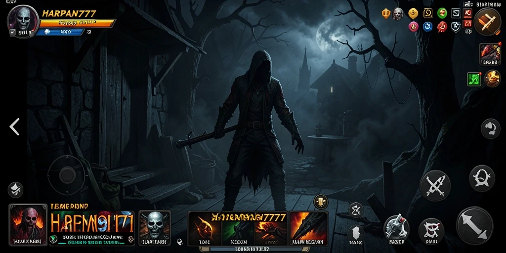Gameplay menegangkan di dunia penuh horror.
