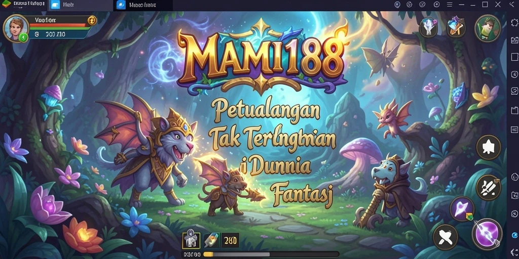 Screenshot gameplay MAMI188 menampilkan aksi seru dalam petualangan.