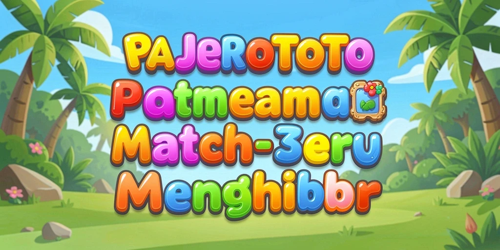 Gameplay PAJEROTOTO menampilkan keseruan permainan Match-3 yang memikat.