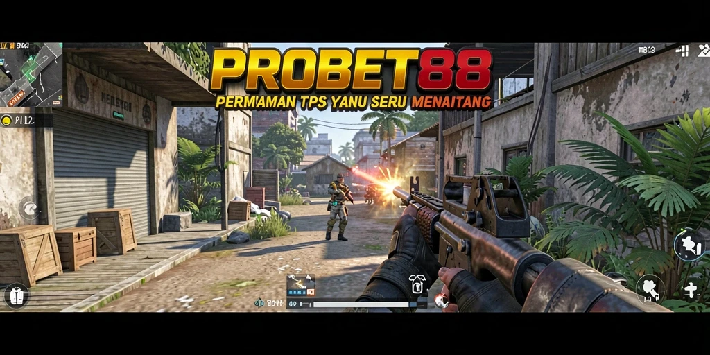 Tampilan menarik dalam aksi gameplay TPS PROBET88.