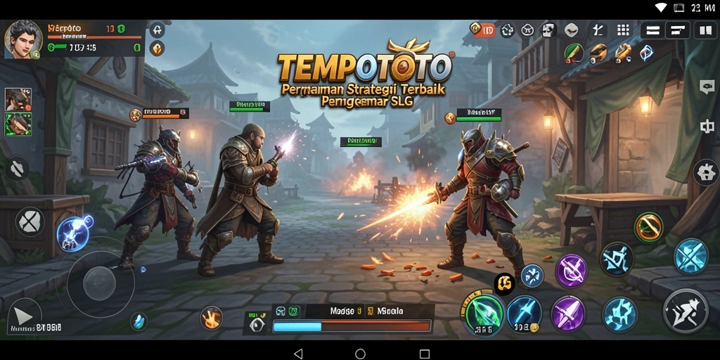 Tangkap layar dari gameplay TEMPOTOTO yang seru dan strategis.